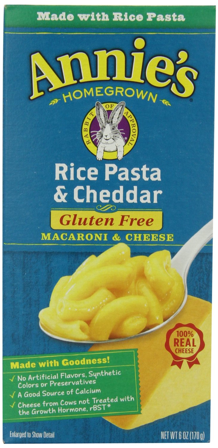 Annie's Homegrown Gluten-Free Rice Pasta _ Cheddar Mac _ Cheese